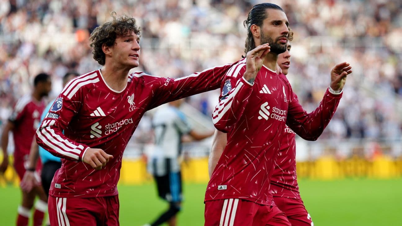 Last-gasp Liverpool claim draw at Newcastle