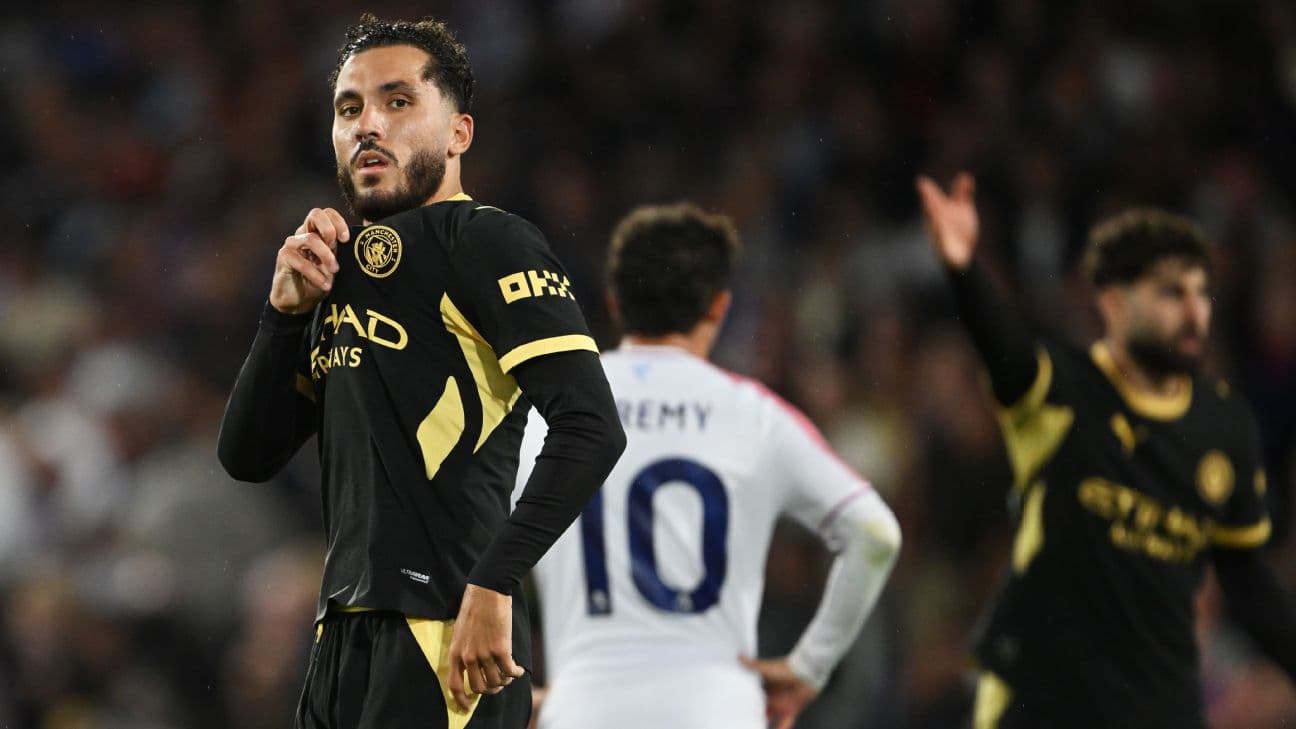 It was the Rayan Cherki show at Selhurst Park as the Frenchman used his dancing feet to score a brace.